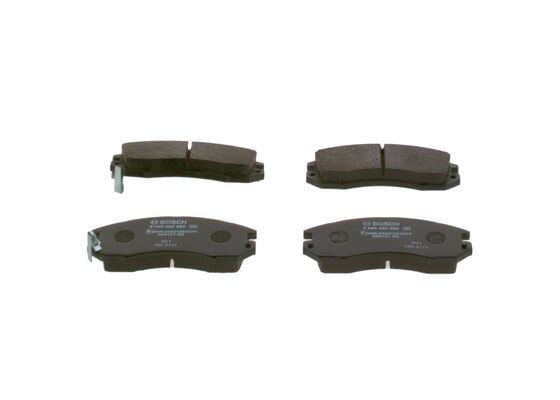 Disk Balata - Ön - Wva 21496 - 128X54.7X17 Mm - İkaz Kablolu Bosch 0986460984