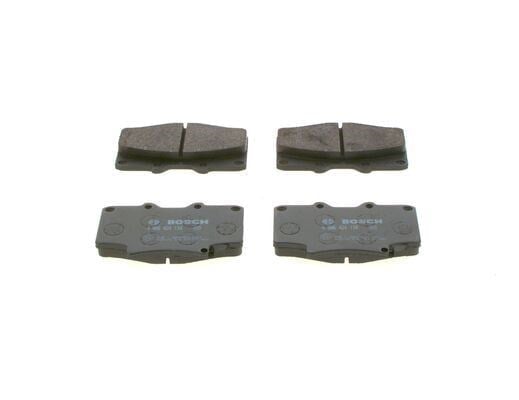Disk Balata - Ön - Wva 21775 - 119.2X76.5/72X15 Mm - İkaz Kablolu Bosch 0986424134