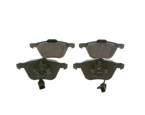 Disk Balata - Ön - Wva 23324 - 155.40/156.40X74.2X19.5/20.3 Mm - İkaz Kablolu Bosch 0986494035