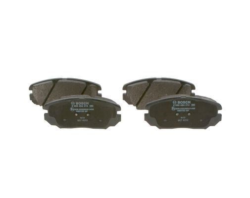 Disk Balata - Ön - Wva 24375 - 131.5X60.1X17.5/17.9 Mm Bosch 0986494374