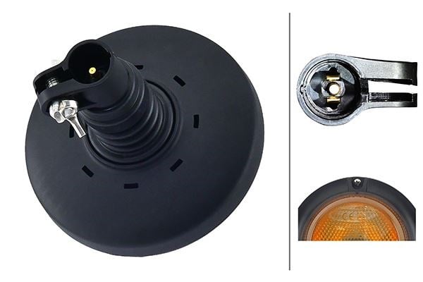 Döner İşaret Lambası Led Sarı Unıversal 12-24V Hella 2Xd357980011