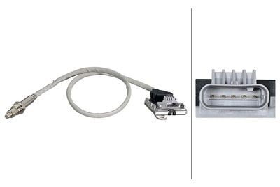 Egsoz Nox Sensörü Azot Kaptörü Peugeot Boxer - Cıtroen Jumper 2.0 Hdı Bluehdı Hella 6Pn358307041