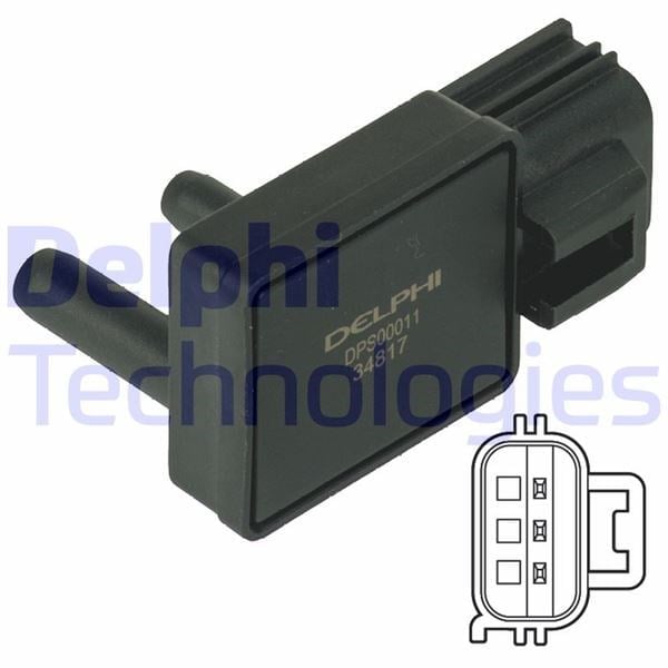 Egzos Sıcaklık Sensörü Transıt V-347 Connect Fıesta Volvo S40 S60 V60 Boxer Iıı Jumper Iıı Mazda Iı 06> Delphı Dps00011