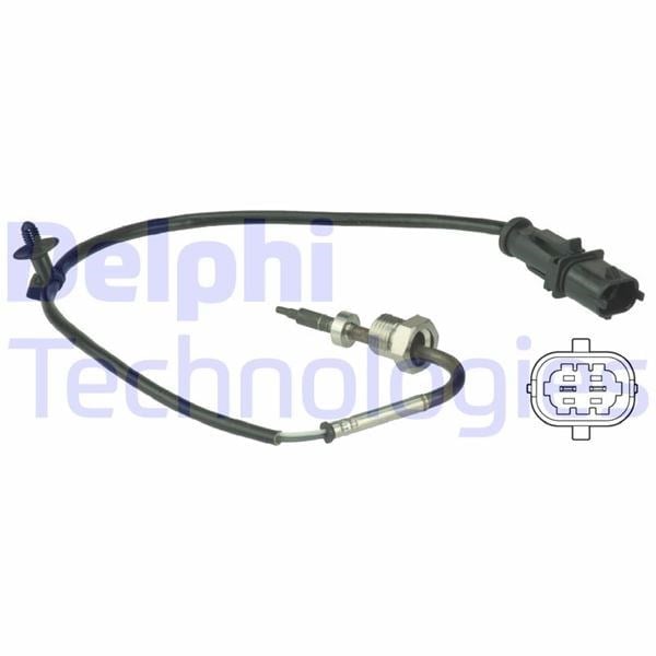 Egzoz Sıcaklığı Sensörü Konum 1 Opel Astra J-Mokka Chevrolet Cruze 1.7 A17dtc-Dte-Dts Delphı Ts30028