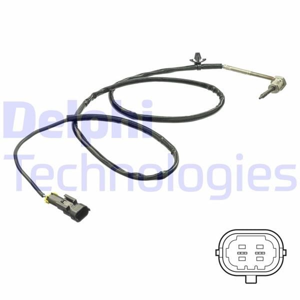 Egzoz Sıcaklık Sensörü 9-3 Ys3f-E79-D79-D75 -9-3 Convertıble Ys3f -9-3 Estate E50 -9-3X Ys3 Delphı Ts30163