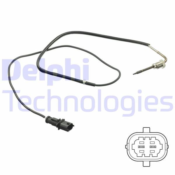 Egzoz Sıcaklık Sensörü Doblo Box Body.Mpv 223 -Doblo Mpv 119 -223 Delphı Ts30190