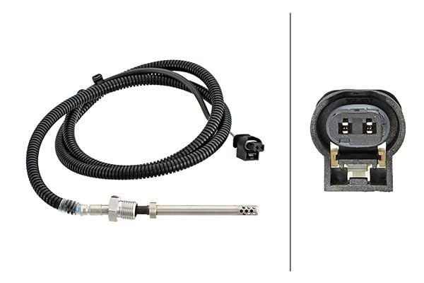 Egzoz Sıcaklık Sensoru Kat. Oncesı Mercedes Sprınter B906 10> Hella 6Pt358181731