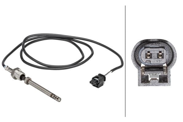 Egzoz Sıcaklık Sensoru Kat. Oncesı Mercedes W203 Cl203 S203 W211 S211 W221 B906 Hella 6Pt358181241