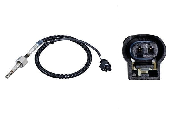 Egzoz Sıcaklık Sensoru Kat. Uzerınde Mercedes W205 S205 C205 X253 C253 Hella 6Pt010376551