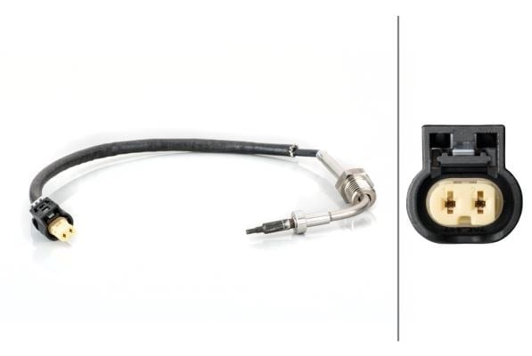 Egzoz Sıcaklık Sensoru Kat. Oncesı Mercedes W204 W164 W221 W447 Hella 6Pt014495021