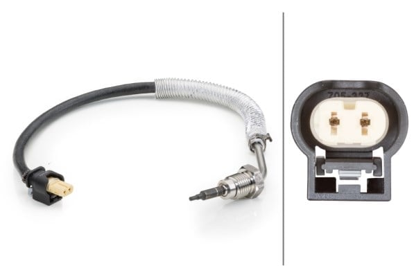 Egzoz Sıcaklık Sensoru Turbosarj Oncesı Mercedes W461 W221 W639 B906 Hella 6Pt014494191