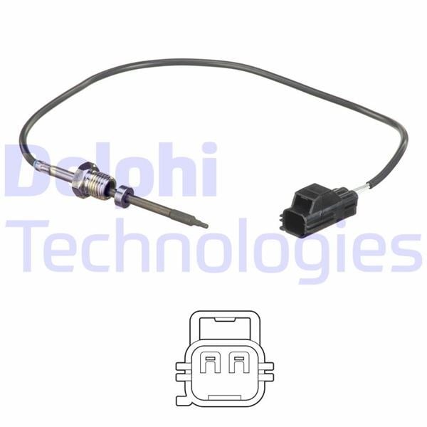Egzoz Sıcaklık Sensörü Volvo S60 2.4D4 2.4D5 2005-2010 V70 01-08 Xc70 05-08 Xc90 D3 D5 05-14 Delphı Ts30149
