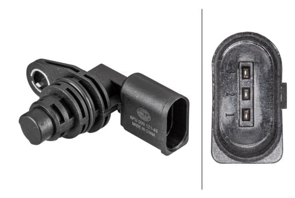 Eksantrik Mili Pozisyonu Sensörü.Hal Sensörü.3-Kutuplu.Audi/Seat/Skoda/Vw Hella 6Pu013122671