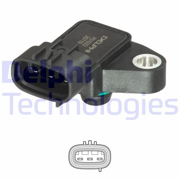Emme Manıfold Basınç Map Sensörü Opel Agıla B 1.0-1.2 08>14 K10b-K12b Delphı Ps10223