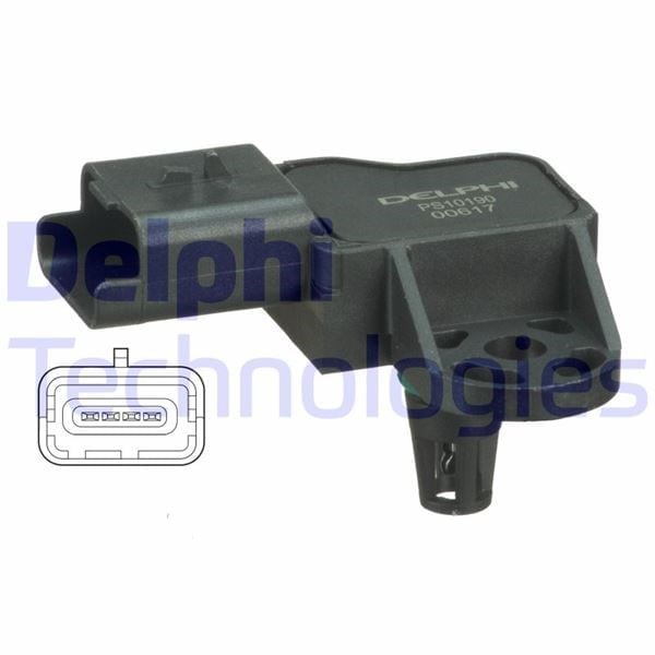 Emme Manifold Basınç Map Sensörü P207-P308-P3008-P5008-Rzc-C4-C5-Ds3-Ds4-Ds5 1.6 Thp Delphı Ps10190
