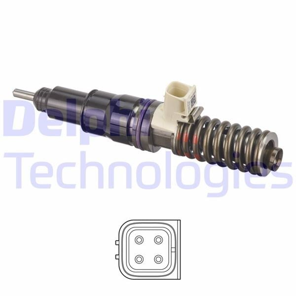Enjektör - - Delphı Bebe4l07001-12B1
