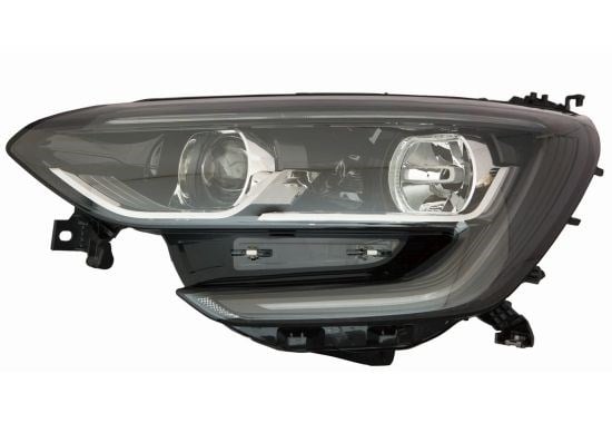 Far Sol Megane Iv 16>20 Touch Model Siyah Çerçeveli Motorlu Ayfar 202333