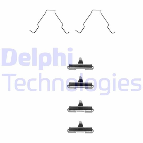 Fren Balata Montaj Takımı Arka Ford Probe / Mazda 626. Mx6. Xedos 11/91> Delphı Lx0267