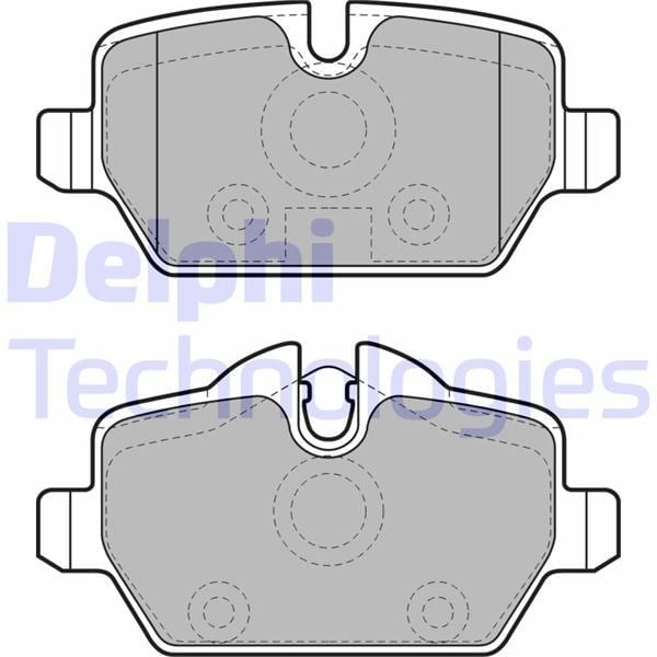 Fren Balatası Arka Bmw E81 E87 E90 E92 . Mını R60 R61 Delphı Lp1924