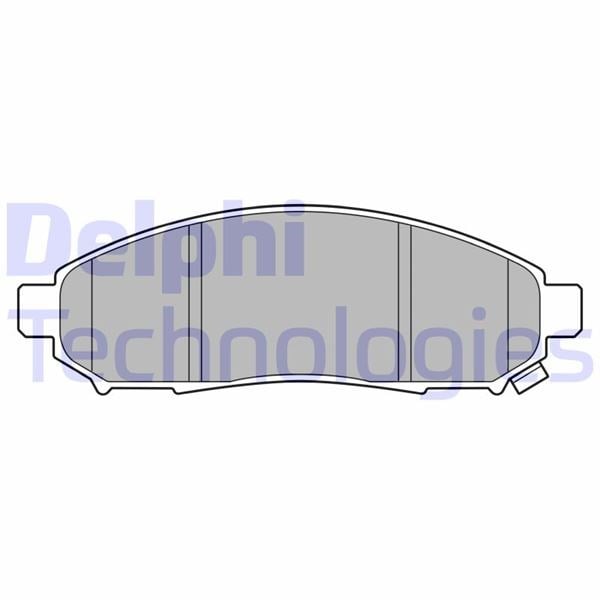 Fren Balatası Np300 Navara D40 -Pathfınder Iıı R51 Delphı Lp3578