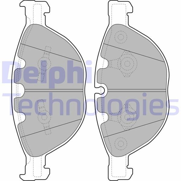 Fren Balatası On Bmw E60 E61 E63 E64 E65 E66 Delphı Lp2041