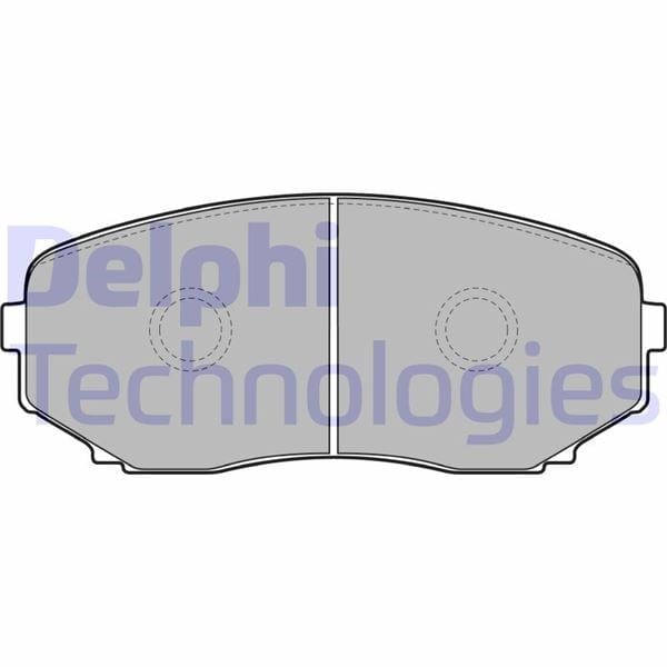 Fren Balatası Ön Mazda Cx-7. Cx-9 05/07> Delphı Lp2098