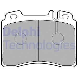 Fren Balatası Ön Mercedes 400-E280-E320-E420-E500-Sl280-Sl320-Sl500-Sl600 09/1989> 09/1999 Delphı Lp929