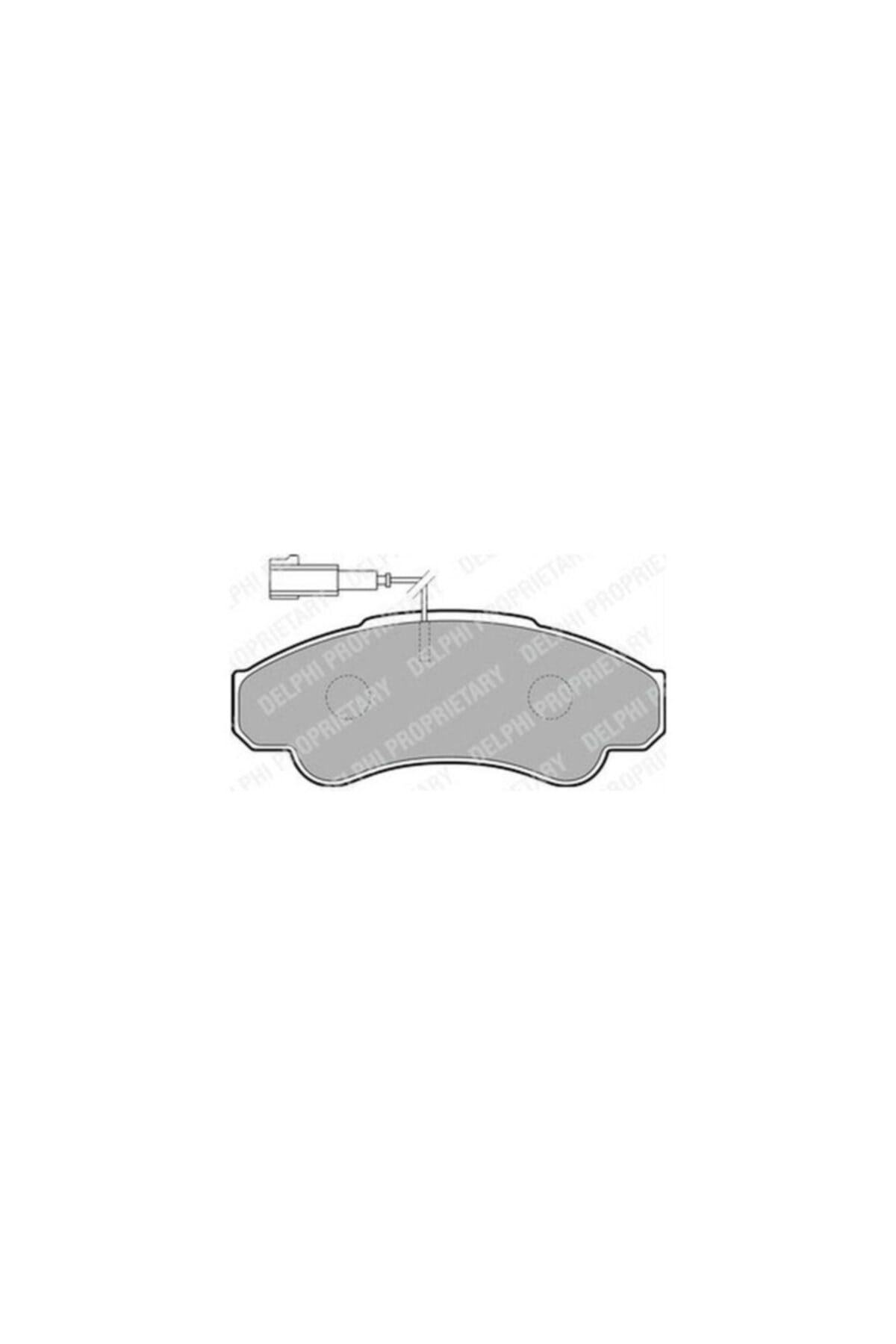 Fren Balatası Ön Wva 23920 Fiat Ducato Peugeot Boxer Citroen Jumper 03 1.8q Del Lp1751