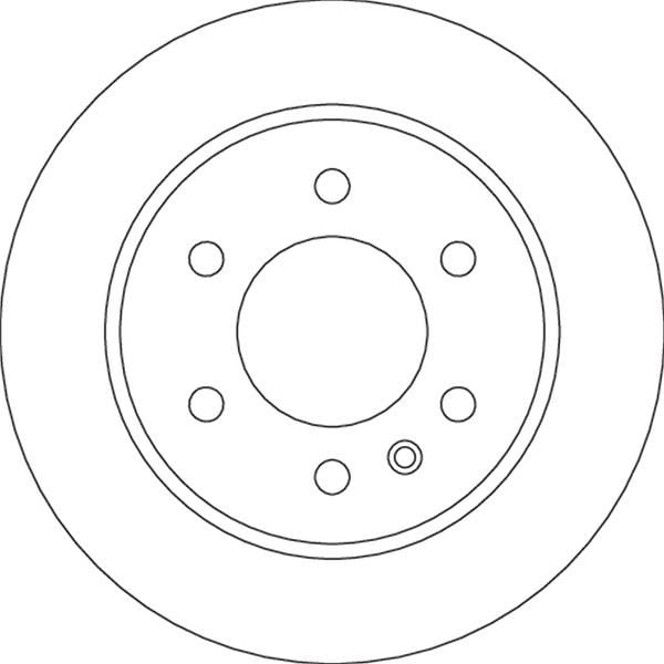 Fren Dıskı Arka Mercedes Sprınter B907 B910 18> Elektronık Park Frenı Trw Df6596s