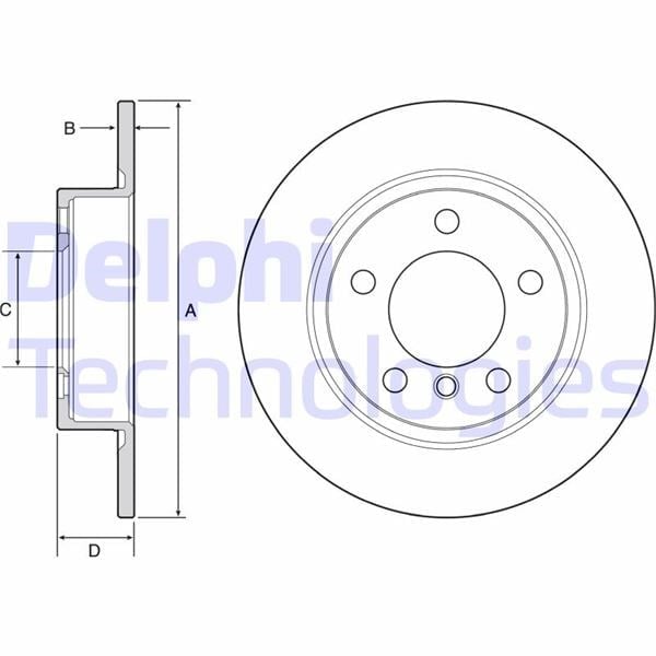Fren Diski Çiftli Paket - Boyalı. Deliksiz Arka Mını Cooper. Cooper D. Cooper Dx. Cooper S. Cooper Sd. Cooper Sdx. Cooper Sx. One 09/2010 > Delphı Bg4561c