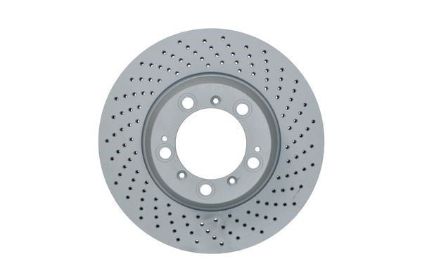 Fren Diski. Arka. 330 /28-26 Mm . Hava Kanallı. Delikli. Kaplamalı. Yüksek Karbon Alaşımlı Bosch 0986479582