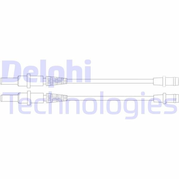 Fren İkaz Kablosu Arka Mercedes V200. V220. V230. V280. Vito 95> Delphı Lz0161