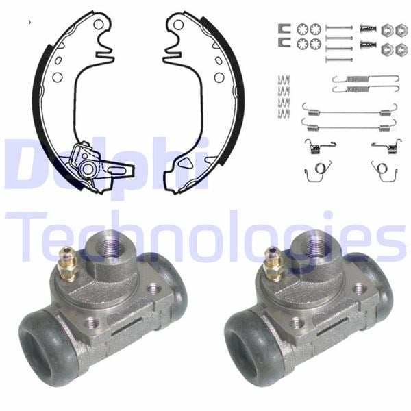 Fren Pabuç Kiti Arka Cıtroen Ax. Saxo / Peugeot 106 05/91> Delphı Kp868