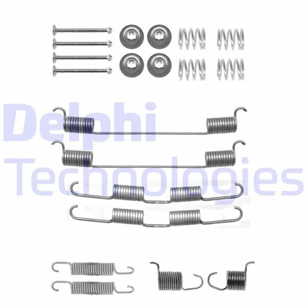 Fren Pabuç Montaj Takımı Arka Mıtsubıshı L300 08/94>12/01 Delphı Ly1204