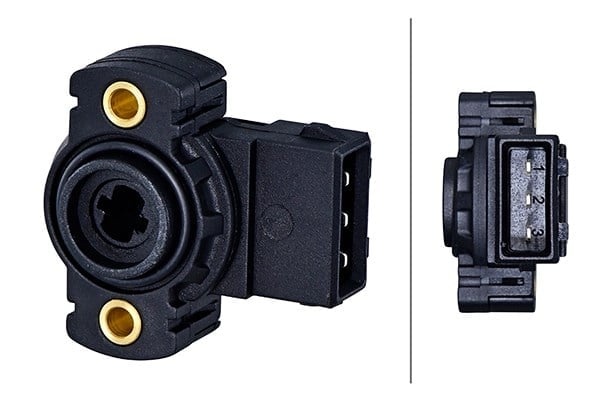 Gaz Kelebeği Konumu Sensörü.12V.Sürtünme Potansiyometresi.3-Kutuplu.Seat Ibiza/Vw Golf-Polo-Vento Hella 6Px008476811