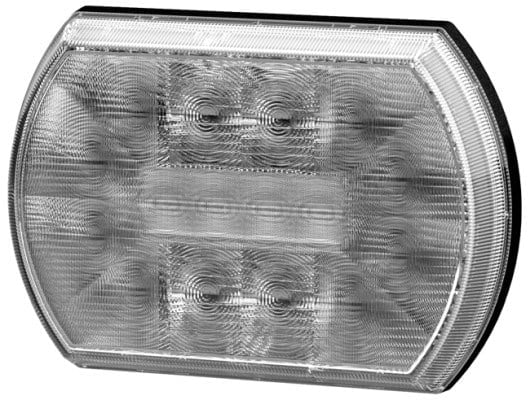 Geri Vites Lambası Shapeline Tech.12V.Siyah.Led.Sol.Sağ.3-Kutuplu.Universal Hella 2Zr013344101
