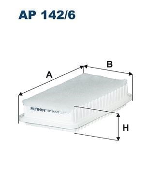 Hava Filtresi Corolla 1.4D-2.0D-4D-2.0 D46 Avensıs 2.0D-4D 04 > Fıltron Ap142.6