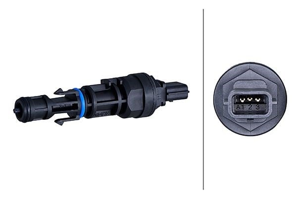 Hız/Devir Sayısı Sensörü.12V.3-Kutuplu.Renault Clio-Kangoo-Logan-Sandero/Stepway-Sc Nic Hella 6Pu009145301