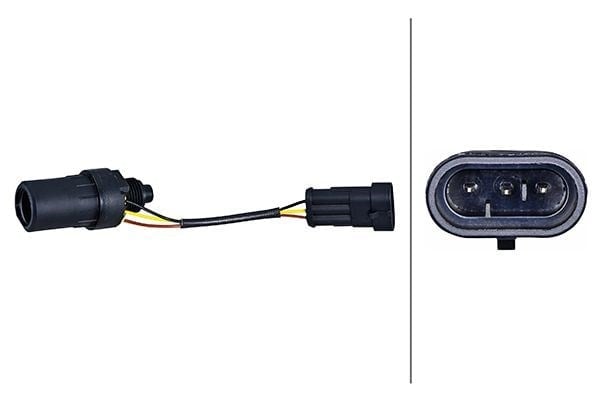 Hız/Devir Sayısı Sensörü.12V.3-Kutuplu.Fiat Palio-Siena-Strada Hella 6Pu009145391