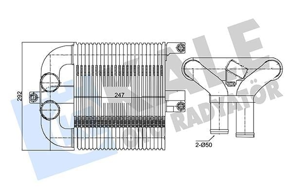 İntercooler Al/Pl/Brz D-Max I Kale 350945