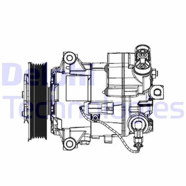 Klima Kompresörü Astra J P10 1.6 68 10-15 Insıgnıa A G09 1.6 Cruze 09> 68 08-17 A16xer Delphı Tsp0155948