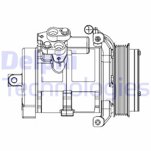 Klıma Kompresoru Mercedes Sprınter B906 Delphı Cs20528