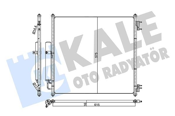 Klıma Radyatoru Land Rover Defender L663 Range Rover L405 L494 Kale 357820
