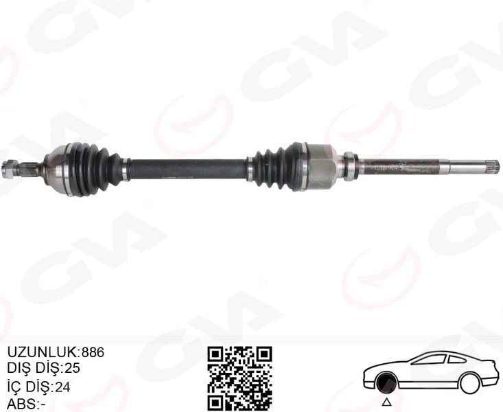 Komple Aks Ön Sağ Psa 301 1.6 Hdı 100 Ps Euro 6 18- Gva 4443314
