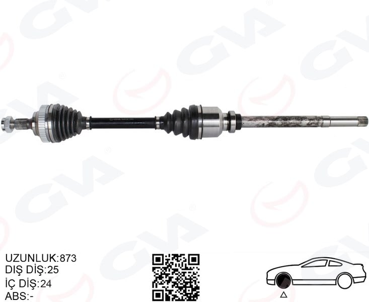 Komple Aks Ön Sağ Psa Partner Orta Kasa 1.6 Hdı Abslı 03-08 Gva 4445124