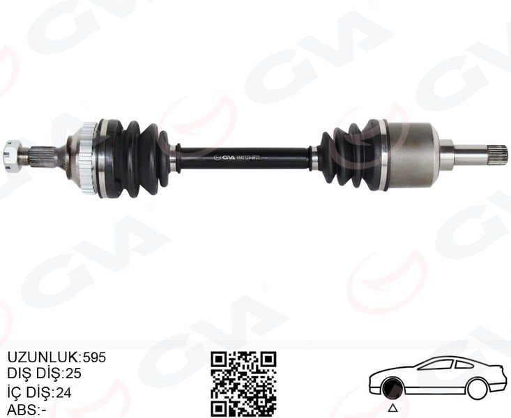 Komple Aks Ön Sol Psa Partner 5.5F 2.0 Hdı Abslı 96-08 Gva 4445123