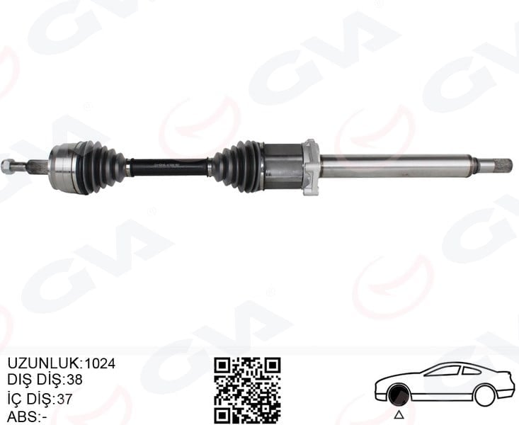 Komple Aks Sağ Transporter T6 2.0 Tdı 140Hp Auto 12- Gva 4475262