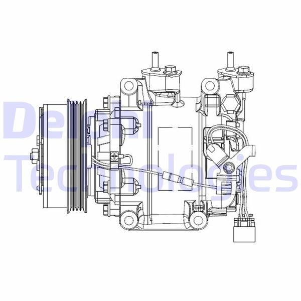 Kompresör Honda Cr-Z-Insıght Delphı Cs20515