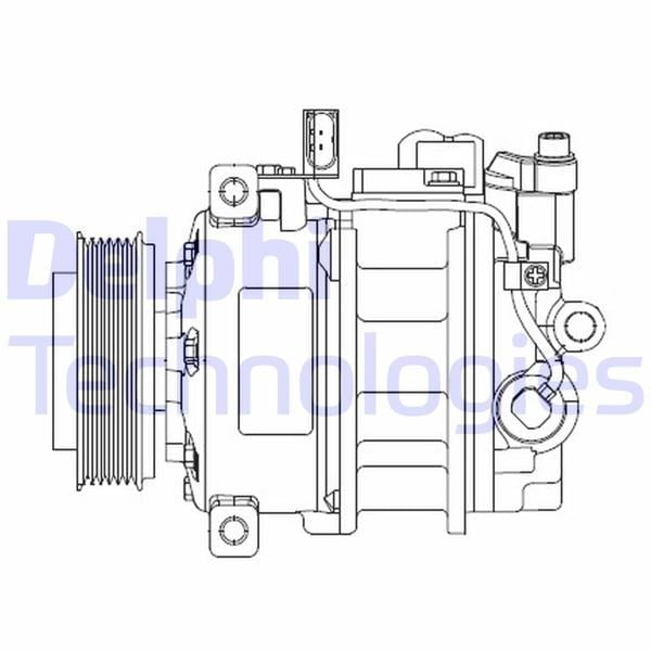 Kompresör - Vw Multivan. Transporter 05/11>08/15 Delphı Cs20522