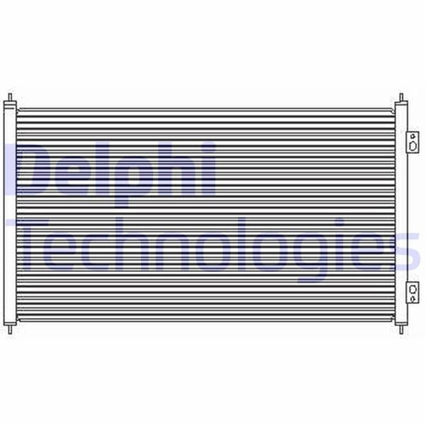 Kondanser - Ford Transit 2.0Dı-2.3 16V- 2.4Dı 00> 01/00>04/06 Delphı Tsp0225491